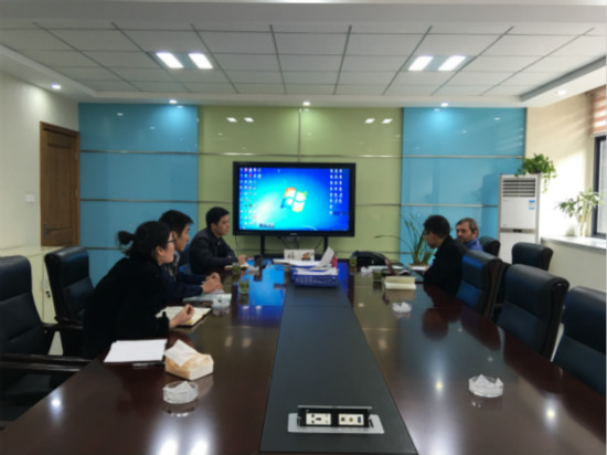 以色列工程師訪(fǎng)問(wèn)無(wú)錫市海昌機械設備有限公司